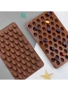 Silicone Chocolate Candy Mold 55 Grains Coffee 18.5cm Fondant
