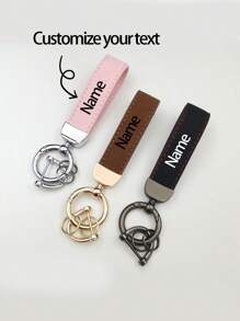 Custom French Short Lamb Pattern Keychai, Electroplated Pearl Golden Tag Car Key Chain, Cute PU Leather Rope, Couple Ornament Travel Holiday, Christmas Gifts, Gift Thanksgiving, Colorful,Vintage,Cute,Adorable,Contracted,Funny,Kawaii,Y2K,Stylish,Casual,Cuties Custom,Personalized,Unique,Customized Ideal Gifts For Him