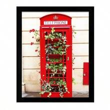 Elegant 5x8 Black Photo Frame For Wall & Tabletop Display - Black - View 1