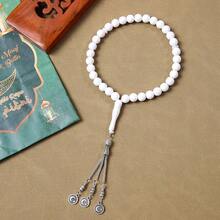 Popular 33 Beads Muslim Prayer Chain Handmade Middle East Style Bracelet - Multicolor - View 3