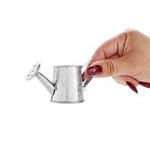 12Pack Mini Galvanized Watering Can Decorative Mini Watering Can For Crafts Party Favors Housewarmings GardenTheme Parties And Home Decor Silver 3x1.6 In - Bạc - Xem 6
