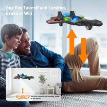 1pcs Foam Remote Control Airplane Fighter, Suitable For Beginners, Suitable For Indoor And Outdoor Use, Headless Mode, USB Charging, Red | Blue, Perfect Gift For Boys And Girls Christmas, Halloween. - 紅色 - 查看 5