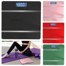 NetHong Digital Bathroom Scales 180KG Body Weight Weighing Scale Smart LED Electronic Back To School - Green - View 5