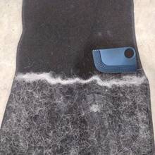 1pc Car Interior Hair Cleaning Brush, Portable Pet Hair Remover Tool, Reusable Pet Hair Removal Brush For Clothes, Seat Covers, And Upholstery Easy Clean Lint Roller