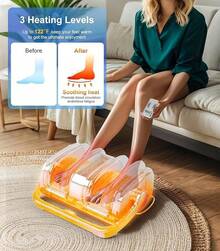 Foot Massager - FSA HSA Eligible Shiatsu Foot Massager With Heat, *Damaged Box* - 1 - View 3