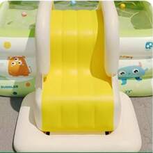 Outdoor Inflatable Swimming Pool, Inflatable Slide Water Play Pool, Thick PVC Material, Can Be Used As Indoor Sandbox, Ball Pit, 1.5m, 2.1m, 3m - 3 Size Options, Suitable For Summer Backyard Parties, Outdoor Water Fight Parties, Indoor Toy Pool - Multicolor - View 12