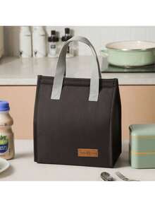 Beilian Insulated Lunch Bag - Water-Resistant, Reusable, And Portable With Thermal Insulation For Hot Or Cold Food - Unisex Design For Work, Party, Travel, Picnic, And Moreback To School School Stuff Bag For School Lunch Bag For Women Cooler Bag Picnic Accessories - Multicolor - View 8