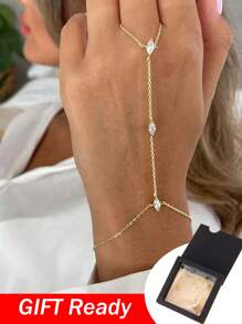 Gold Bracelet + Gift Box