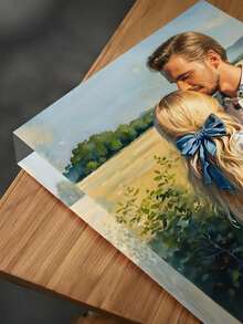 3D亚克力定制照片礼品，定制UV照片打印方块，送给家人和朋友的礼物，带有您自己的照片，婚礼礼物，情人节，情人节装饰 - 彩色 - 查看 6