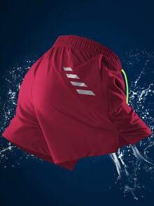 运动户外运动裤 裤子 男士运动裤 短裤 户外服饰 春夏服饰 运动上衣 短袖 日常休闲 跑步健身 舒适宽松 网球高尔夫 曲棍球 马术 - 灰色 - 查看 6