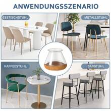8/16PCS Premium Chair Leg Protectors,Non-Slip Felt Caps For Hardwood Floors, Furniture Pads For Hardwood Floors, Reduces Noise And Prevents Scratches,Furniture Felt Pads For Hardwood Floors, Furniture Sliders For Chair Legs, Floor Protectors For Chairs, Silicone Chair Leg Caps Cover