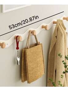 1pc Wall-Mounted Drill Hook Hanger, Multi-Functional Bathroom Hanger, Door Back Hook, Aluminum Alloy Bathrobe Hook, Key Hanger, Kitchen And Bathroom Storage Rack - Multicolor - View 10