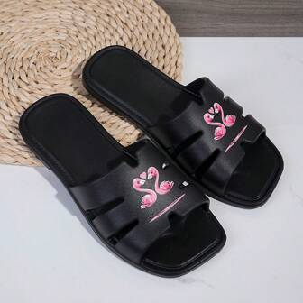 Dames binnen- en buitenslippers, casual sandalen