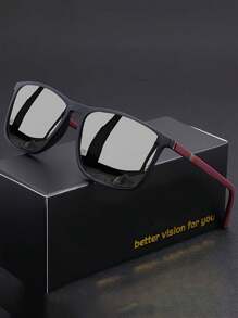 نظارات شمسية أنيقة ذات إطار مربع رفيع وأرجل نحيفة، نظارات يونيسكس مناسبة للتصوير الشوارعي والأناقة وحفلات العطلات والقيادة والخروجات الى الشاطئ