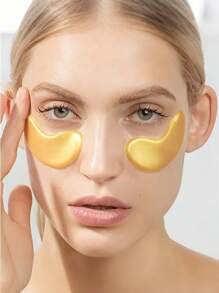 10/6/2pcs Hyaluronic Acid Eye Masks, Collagen Eye Masks, Gold Deep Moisturizing Eye Masks, Gold Collagen Hydrogel Eye Pads, Eye Contour Stickers, Beauty Tools And Supplies, Lash Extension Kits, Collagen Eye Patches - Hydrating And Moisturizing, Aloe Vera Non-Alcohol Crystal Face Mask