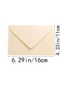 500/100/50/10pcs White Woodgrain Letter Window Envelopes, DIY Craft Gift Packaging Bags, Wedding Invitation Card Covers, Cash Envelopes, Stationery, Office Envelopes, Wedding Envelopes - Cherry Blossom Pink - View 5