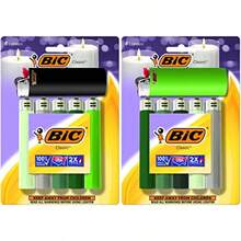 BIC Classic Maxi Pocket Lighter Shades Of Green 12Pack Packaging And Colors May Vary - 綠色 - 查看 1