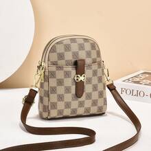 Women Shoulder Bags - 蝴蝶結-卡其 - 查看 2