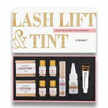ICONSIGN Lash Lift EyeLash Eyebrow Dye Tint Kit Lashes Perm Set Brow Lamination Makeup Tools - Black - View 2