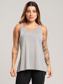 Lisa Fitness Gym And Walking Dry Swim Tank Top Kit 3 - BLACK, WHITE aND GREY - View 6