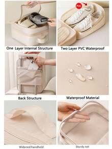 防水旅行鞋袋，三层多功能度假鞋收纳袋，便携式鞋子整理袋，行李箱内衬鞋盒，卧室鞋袋，商务旅行鞋袋，靴子袋，鞋盒，鞋柜，鞋子收纳盒，旅行度假邮轮夏季旅行包，大学宿舍居家学校旅行必备，抽绳鞋袋，鞋套，防尘，男女通用，旅行必备，邮轮必备，度假必备