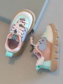 Zapatos deportivos para niñas de otoño/invierno, zapatos de caminar para bebés con suela suave