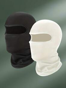 Lätt vindtät balaklava - Konvertibel halsduk och ansiktsmask, Lämplig för skidåkning, cykling, vandring - Andningsbart stickat tyg, skidmask, multifunktionell vinterutrustning. Utomhusmotorcykel vindtät dammtät andningsbar ansiktsmask, bekväm snabbtorkande cykelbalaklava - Multifärgad - Visa 6