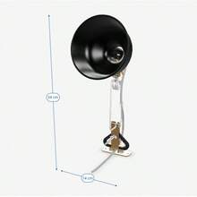 Foco de pared/abrazadera, negro - Negro - Ver 4