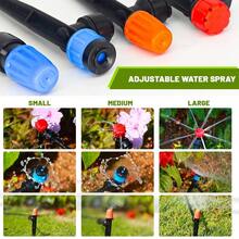 240FT Drip Irrigation System 2025 Upgraded Quick Connector Irrigation System For Garden Adjustable Nozzles Garden Watering System With 1 4 1 2 Tubing Sprinklers For Garden Greenhouse Lawn - 240FT - View 5