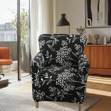 Local Delivery - Banquet Armchair Slipcover Printed Chair Covers With Arms Stretch Club Chair Slipcover Soft Armchair Sofa Covers Anti-Slip Furniture Protector For Dogs Pets Home Living Room Decor, 14 - 25 - 查看 6