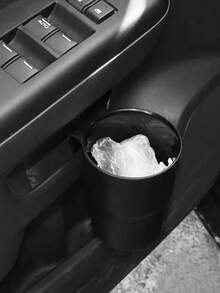 车载多功能杯架汽车空调出风口杯架车用垃圾桶收纳盒可存放饮料小物品汽车收纳配件 - 彩色 - 查看 5