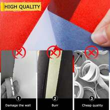 6 卷高品质画家胶带遮蔽胶带 - 蓝色、白色、绿色（0.79 英寸 X 7874 英寸），多用途遮蔽胶带，适用于 DIY 工艺品、家居装饰、标签，无残留，易于剥离，DIY 工艺品胶带 | 清洁去除胶带纸胶带遮蔽胶带学校用品，返校 - 彩色 - 查看 9