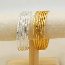 6 Stücke/Set Premium elegantes Muster mehrschichtiges Armband Set