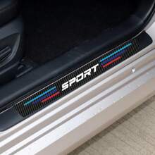 9 buc benzi de prag auto, impermeabile, pentru ușă, pedală de bun venit, protecție împotriva zgârieturilor, pentru BMW E90 E60 E87 X1 F48 X3 F25 G01 X5 E70