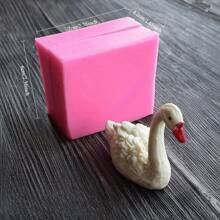 3D Swan Cake Mold - Silicone Chocolate Soap DIY Baking Craft Mould
