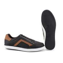 Kit 2 Men's Casual Sneakers With Elastic Closure