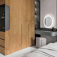 Woodgrain PVC Wallpaper, Waterproof And Oilproof PVC Self-Adhesive Film - For Kitchen Backsplash, Countertop, Cabinet Refurbishing