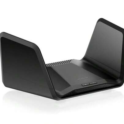 NETGEAR Nighthawk WiFi 6E Router (RAXE300) | AXE7800 Tri-Band Wireless Gigabit Speed (Up To 7.8Gbps) | New 6GHz Band | 8-Streams Cover Up To 2,500 Sq. Ft, 40 Devices (Refurbished)