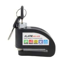 Motorcycle Scooter Wheel Disc Brake Alarm Lock Aluminum Alloy Security Anti-Theft Reminder Rope Disc Brake Lock Anti-Theft Lock - View 3