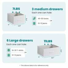 Fabric Storage Dresser With 9 Drawers, Steel Frame And Wooden Top For Bedroom, Closet And Entryway , White