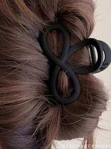 2pcs Women Fashion Elegant Casual Cute 3.3in/8.5cm Black/Coffee Bow Hair Clips, Suitable For Daily Commute, Vacation, Decoration, Makeup, Party, Holiday Gift, Hair Accessories Hair Claw