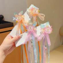 Hair Pins - 橘色 - 查看 4