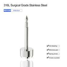 Ear Piercing Gun Kit,Professional Ear Nose Self Piercing Tool,Earring Piercer With Hypoallergenicear Piercing Needle Kit For Salon Home Use - Multicolor - View 5