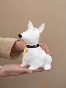 1 Peça Figura Decorativa de Resina em Forma de Cachorro, Decoração em Estilo Cartoon, Adequado para Decoração de Casa, Quarto, Hotel, Restaurante, Presente de Formatura, Lembrança de Casamento, 2 Tamanhos Disponíveis