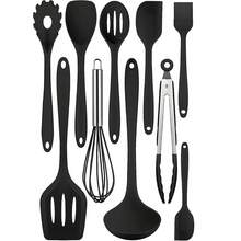 10/20pcs Silicone Cooking Utensil Set - Kitchenware Set, Full Silicone Cookware Set - Bisphenol A Free Silicone Spatula, Scraper, Spoon, Whisk, Basting Brush, Tong, Kitchen Utensils Set, Multi-Function Kitchen Tools, Kitchen Accessories, Easy To Clean - Ideal For Cooking And Baking - Great Kitchen, Back-To-School And Dorm Essentials - Multicolor - View 8