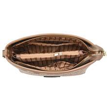 Women Shoulder Bags - 棋盤格-卡其拼黃 - 查看 6