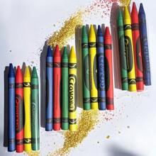 10 paquetes de 4 colores con 40 crayones de tamaño estándar por paquete - Paquete de mini crayones con crayones; Barra de pintura al óleo graffiti, pintura para colorear, material escolar para niños, crayones sueltos, regalos para fiestas, maestros, útiles escolares, crayones de viaje, de vuelta a la escuela, útiles escolares