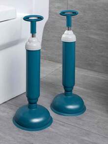 Toilet Plunger, Heavy Duty Drain Remover Dredging Tool For Clogged Toilets And Drains