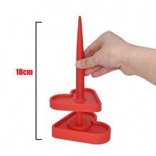 3D Print Vertical Spinning Stand Shiny-Design Heart Knitting Rotary Plastic Tools Yarn Spinners Organizer Storage Holder