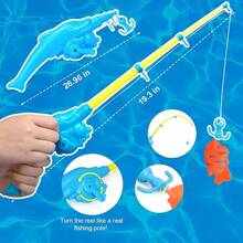 Magnetic Fishing Game For Kids 3-5 With Toddler Fishing Poles, Magnetic Poles Game Are Designed For Little Hands, Bath Toys For Kids Ages 4-8